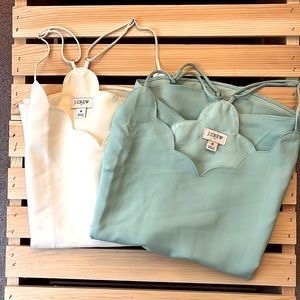 LOW PRICE FOR BOTH!! Scalloped Tanks